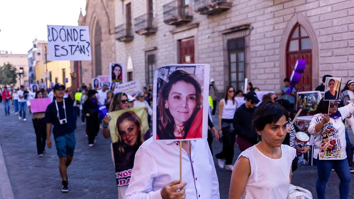 Segunda marcha por desaparición de Daniela Martell (1)